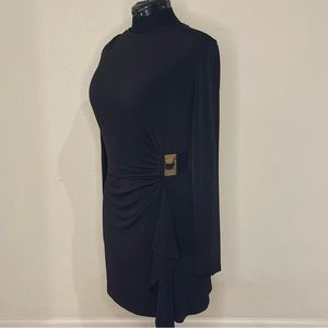 Michael Kors black dress with gold detail